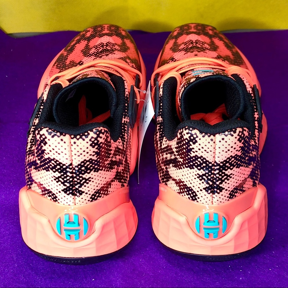 Adidas Harden 4 Gila Monster Men’s Size 5 EF9944 - Picture 6 of 12